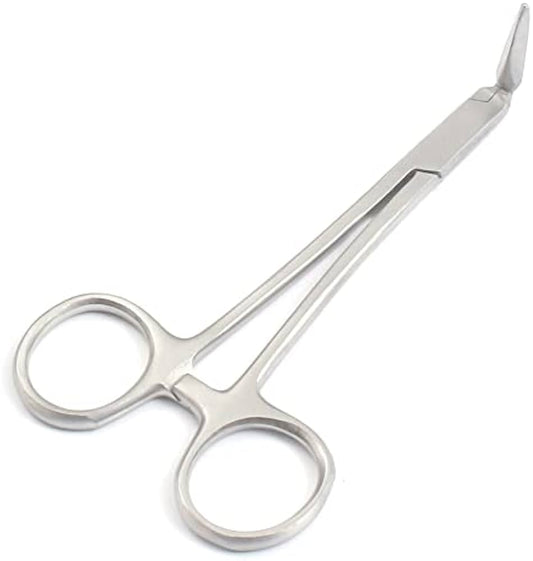 Professional Hospital Furnishings Forceps 14cm / Curved 90Deg Stieglitz Splinter Forceps