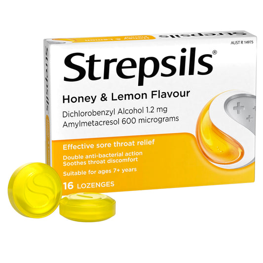 Strepsils Medications Strepsils Honey And Lemon Lozenges - Soothing Relief For Sore Throats