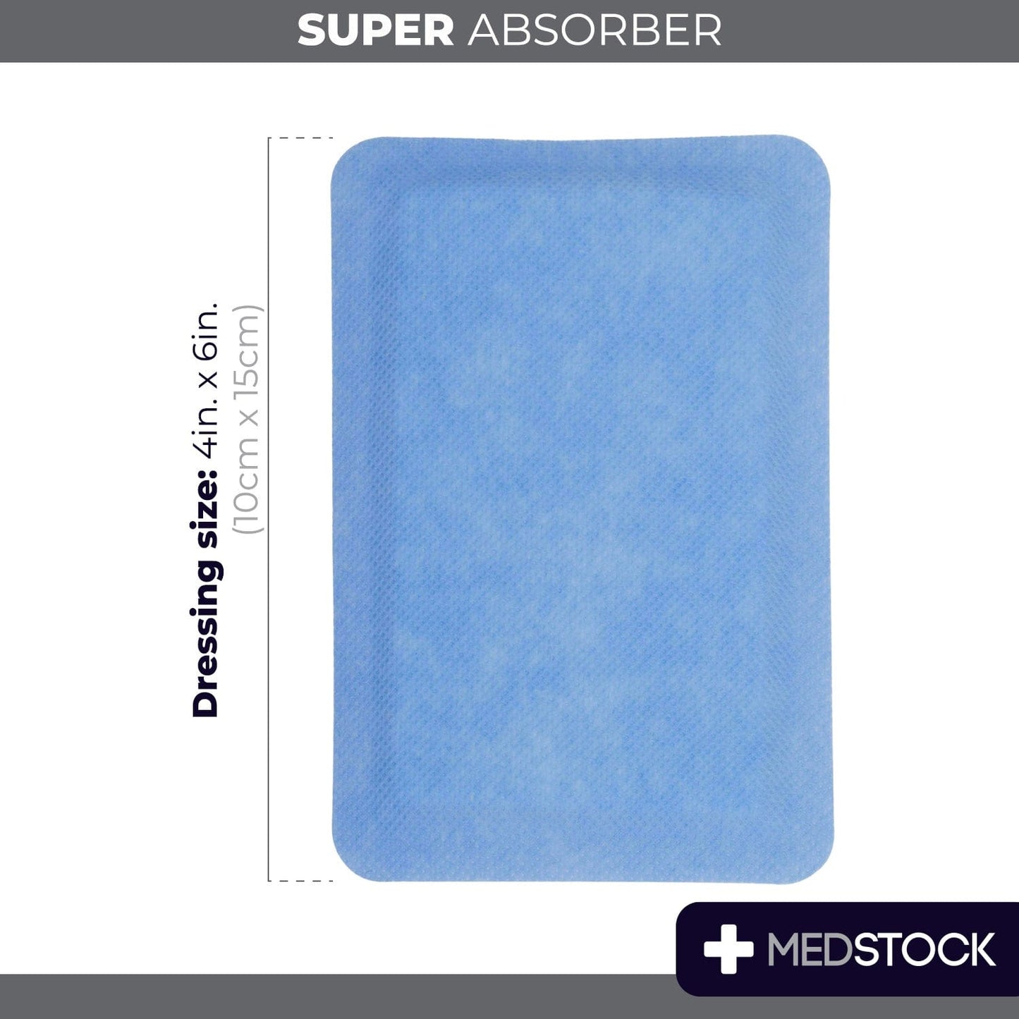 Super Absorber Dressing 10cm x 15cm