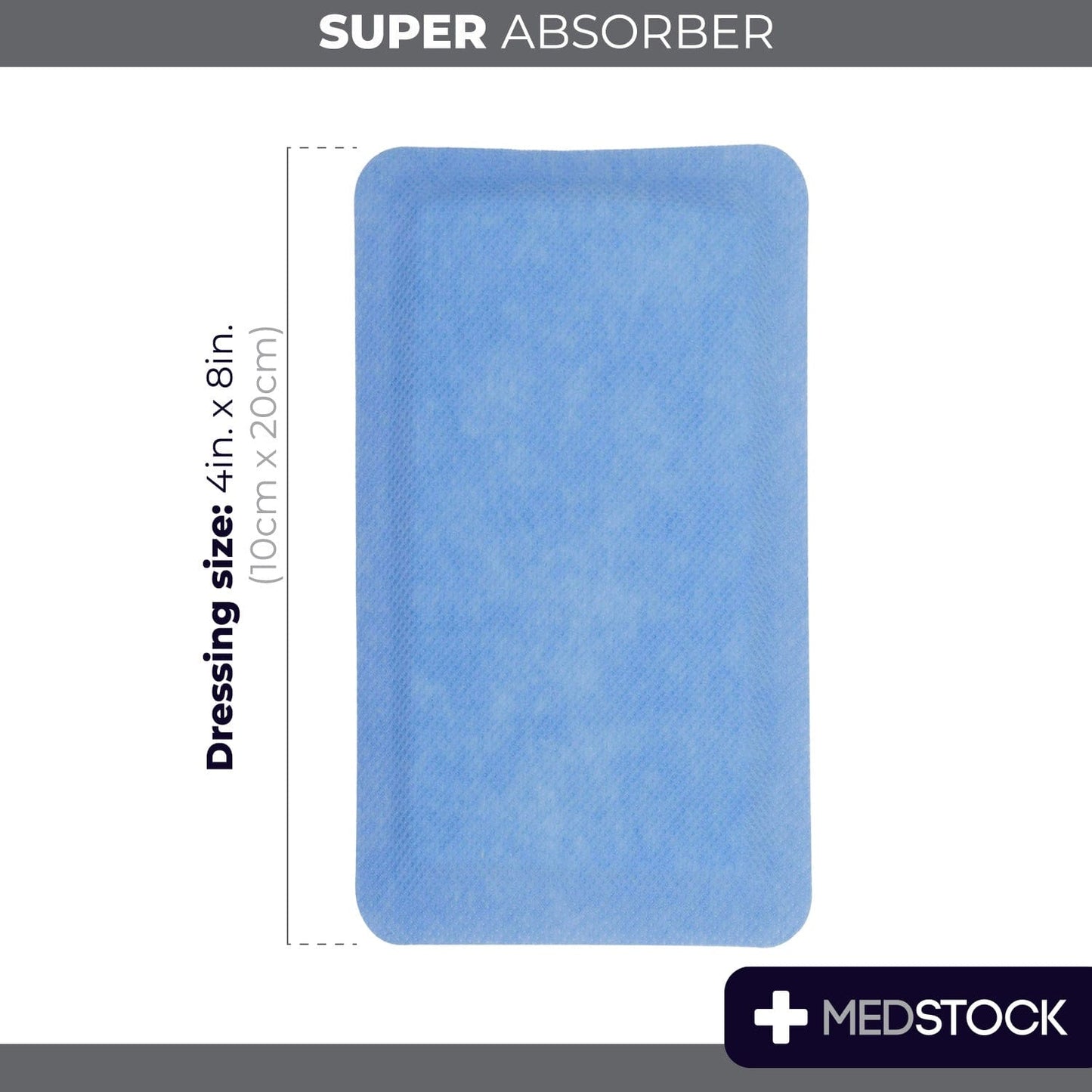 Super Absorber Dressing 10cm x 20cm
