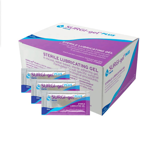 SURGI-GEL Plus Sterile Glycerine Lubricating Gel Sachet 3ml