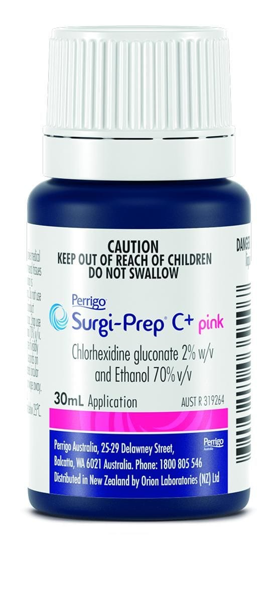 Perrigo Surgi-Prep Pink Bottle 30ml
