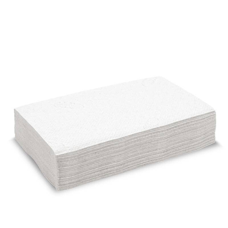 Sustain 2-Ply White Disposable Cocktail Napkin
