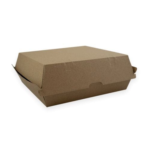 Sustain Disposable Food Packaging Carton of 150 Sustain Dinner Box Brown