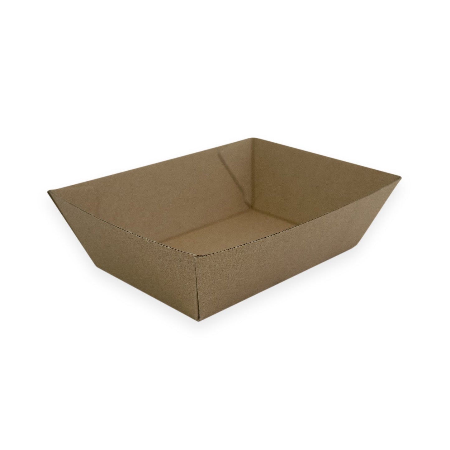 Sustain Disposable Food Packaging Carton of 500 Sustain Food Tray #1 Brown