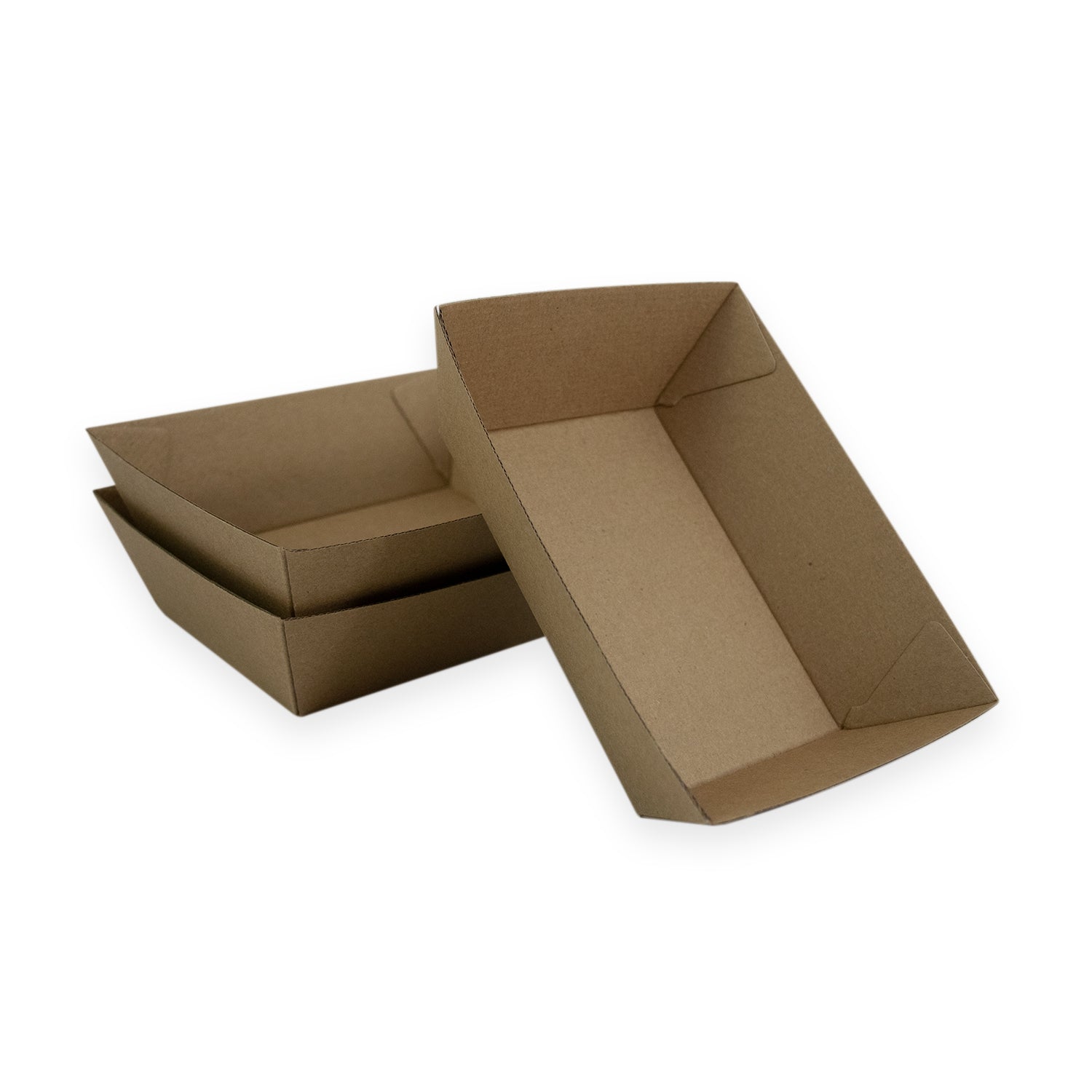 Sustain Disposable Food Packaging Carton of 500 Sustain Food Tray #1 Brown