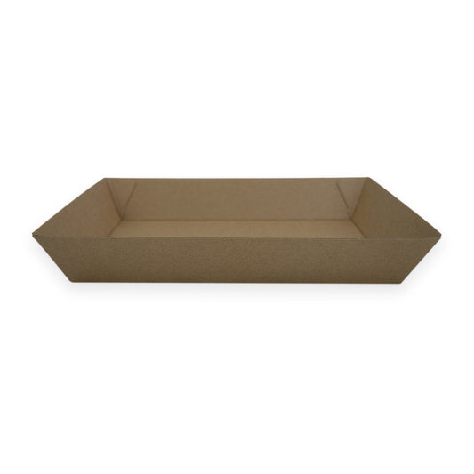 Sustain Disposable Food Packaging Carton of 240 Sustain Food Tray #4 Brown