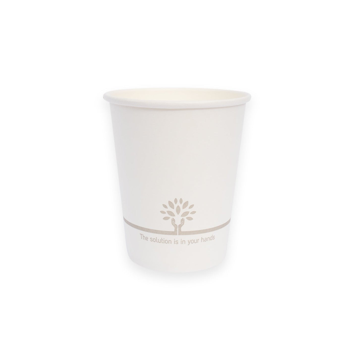 Sustain Disposable Food Packaging Carton of 1000 Sustain Hot Cup Single Wall Paper/BioPBS White 6oz