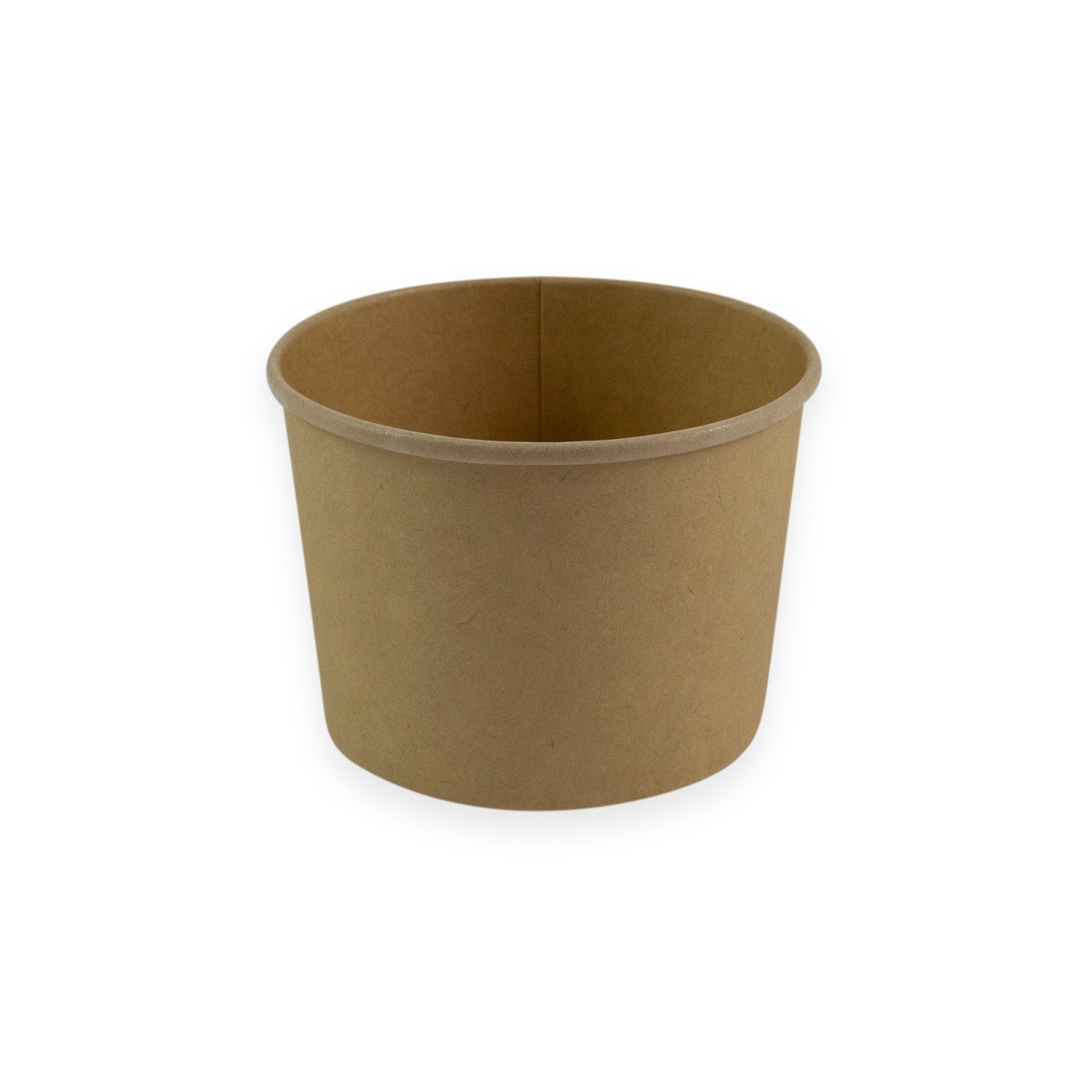 Sustain Disposable Food Packaging Carton of 1000 Sustain Paper Round Bowl/Container Kraft Brown 8oz 90mm