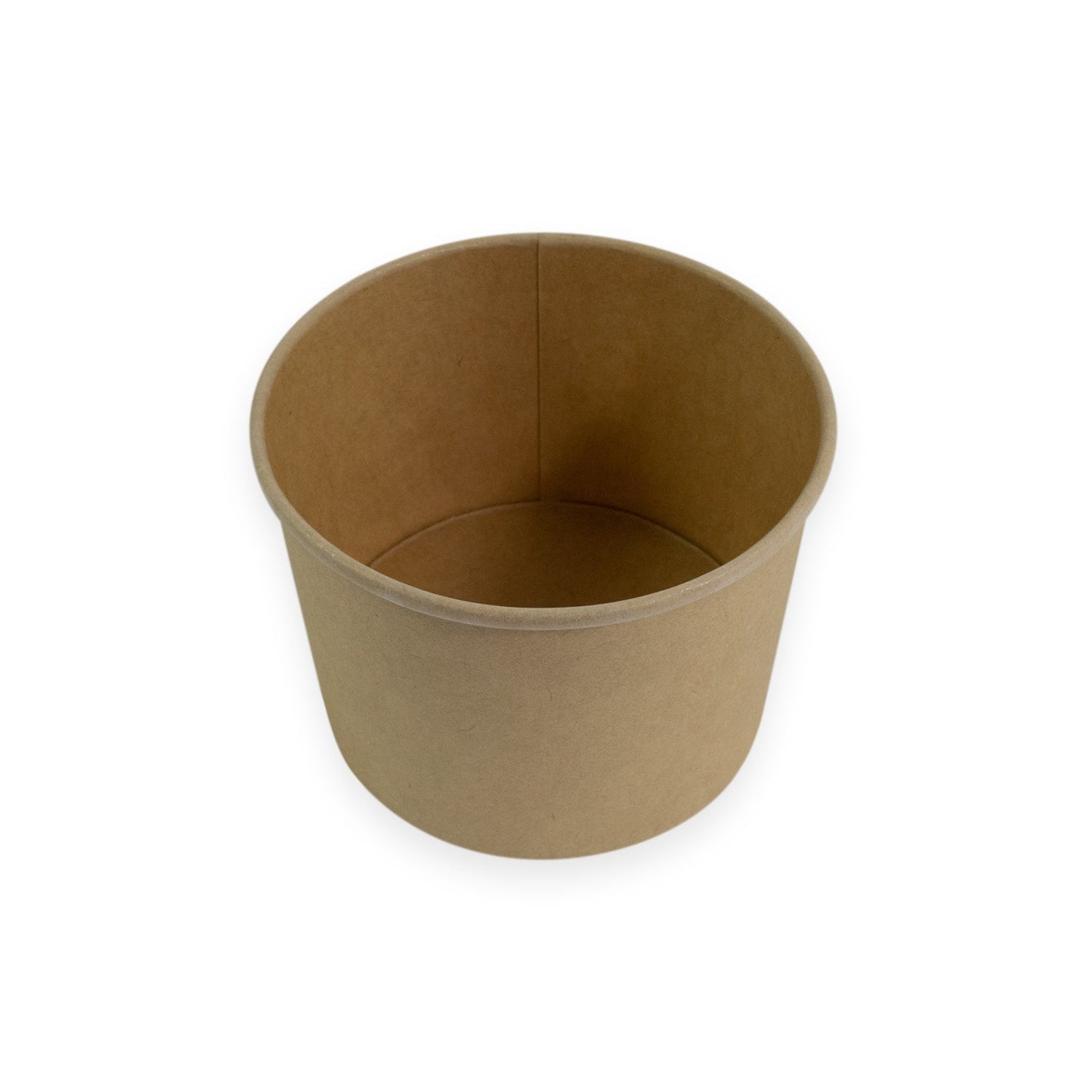 Sustain Disposable Food Packaging Carton of 1000 Sustain Paper Round Bowl/Container Kraft Brown 8oz 90mm