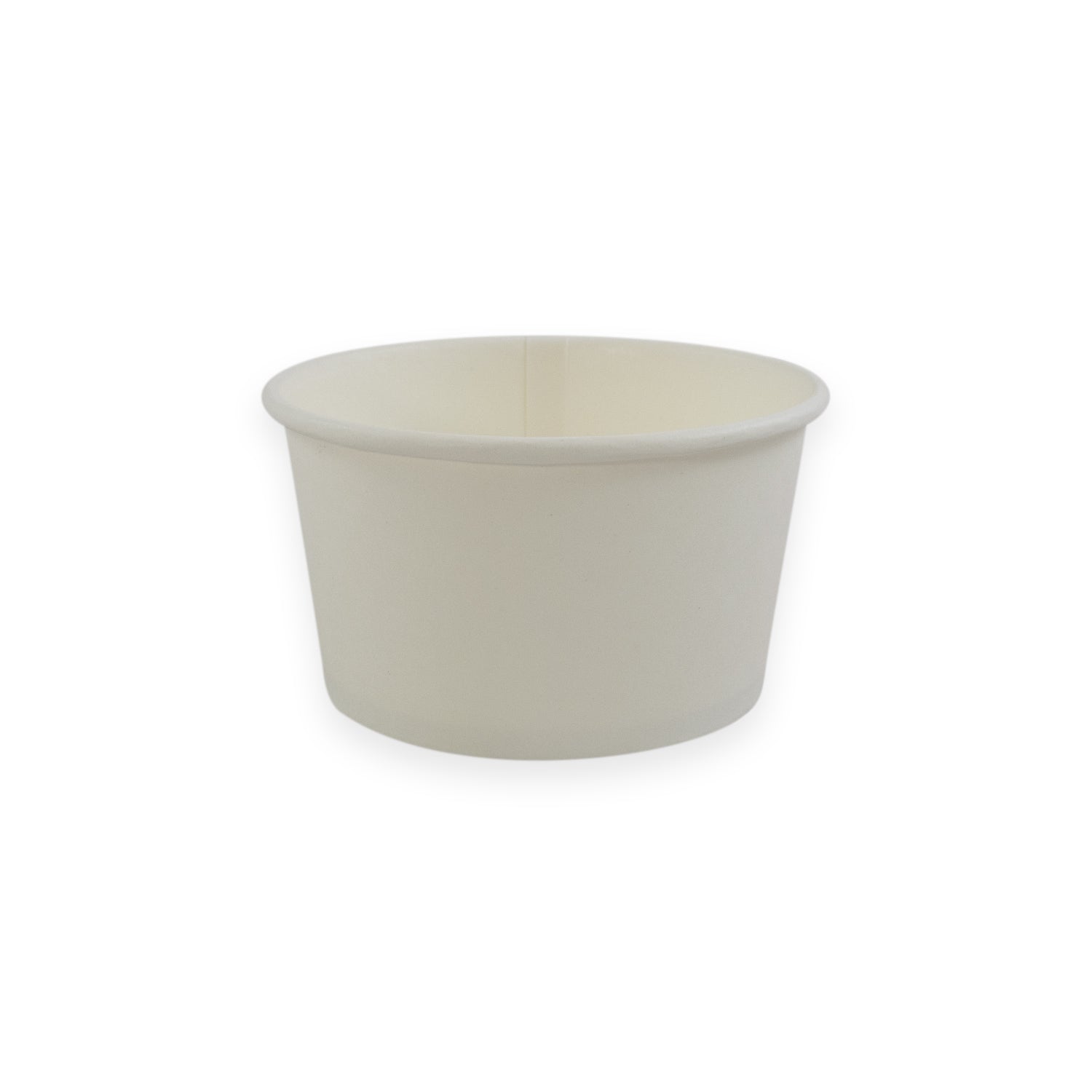 Sustain Disposable Food Packaging Carton of 500 Sustain Paper Round Bowl/Container White 12oz 115mm