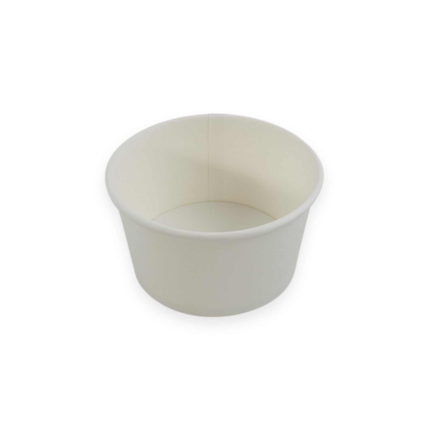 Sustain Disposable Food Packaging Carton of 500 Sustain Paper Round Bowl/Container White 12oz 115mm