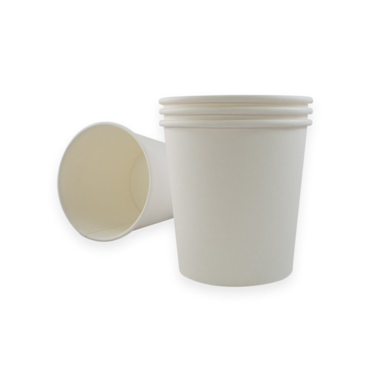 Sustain Disposable Food Packaging Carton of 500 Sustain Paper Round Bowl/Container White 24oz 115mm