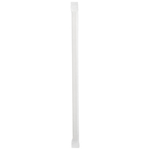 Sustain Paper Straw Flexible White 210mm Wrapped