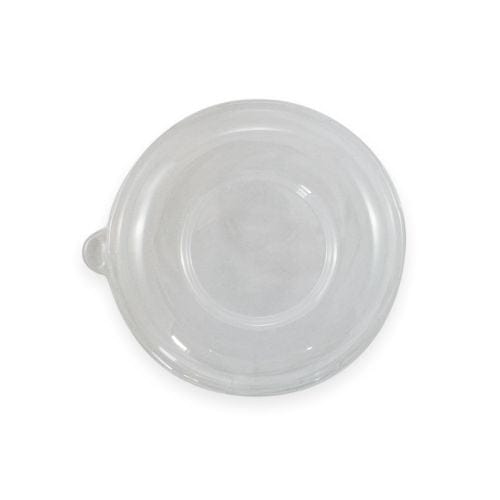 Sustain Disposable Food Packaging Carton of 400 Sustain Pet Dome Lid For Sugarcane Bowl Round 24