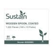 SUSTAIN SPOON DESSERT WOODEN COATED