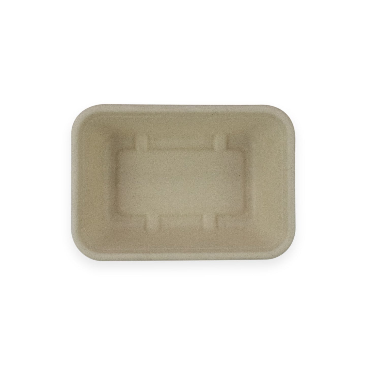 Sustain Disposable Food Packaging Carton of 500 Sustain Sugarcane Rectangular Container Natural 650ml