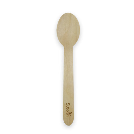 Sustain Bags & Takeaway Sustain Wooden Spoon 160mm