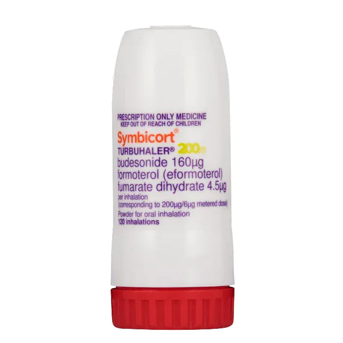 AstraZeneca Inhalers Symbicort Turbuhaler 200/6mcg - Budesonide