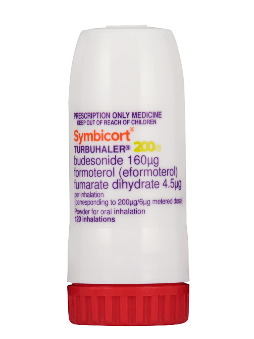 AstraZeneca Inhalers Symbicort Turbuhaler 200/6mcg - Budesonide