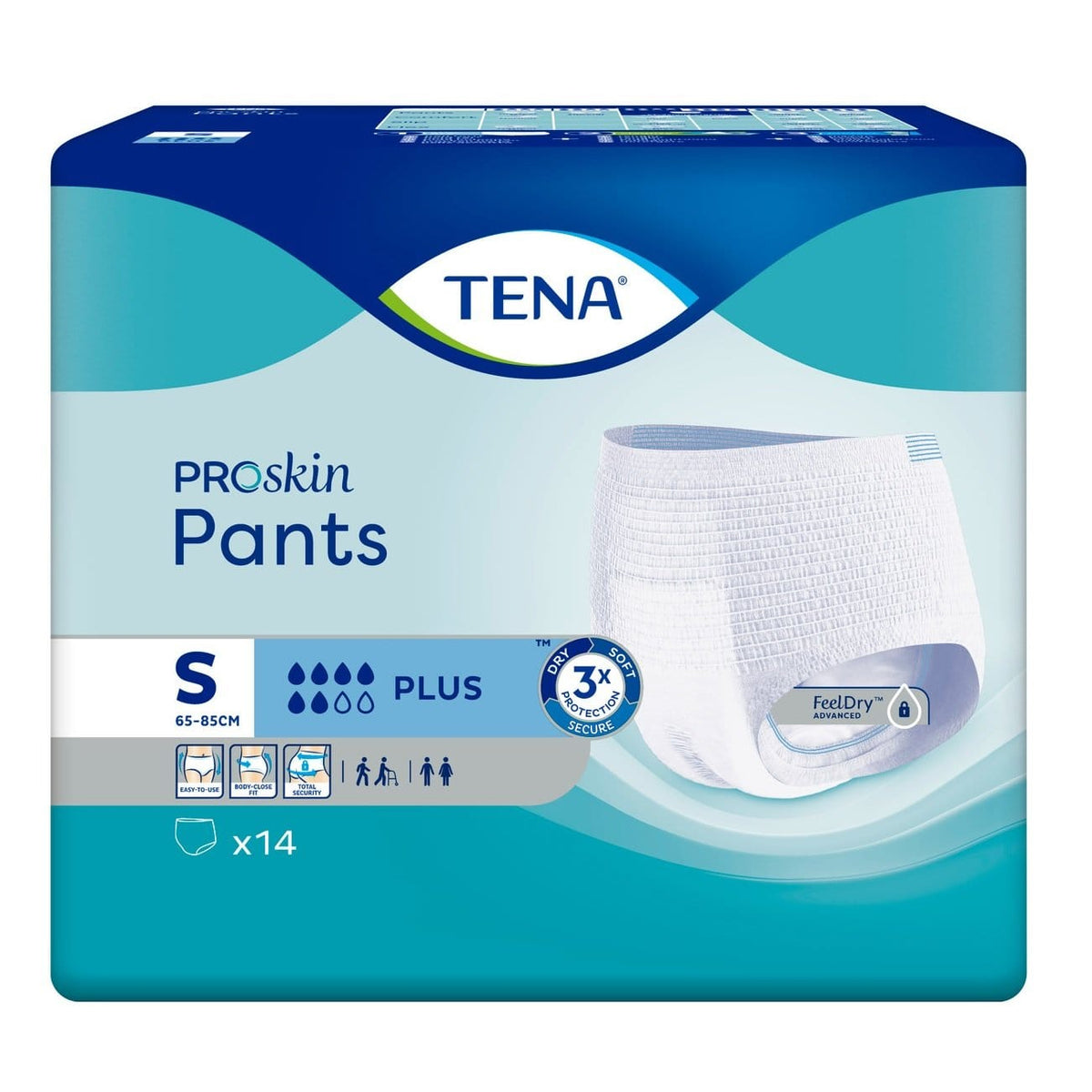Tena Pants Plus Small Proskin 65 85cm