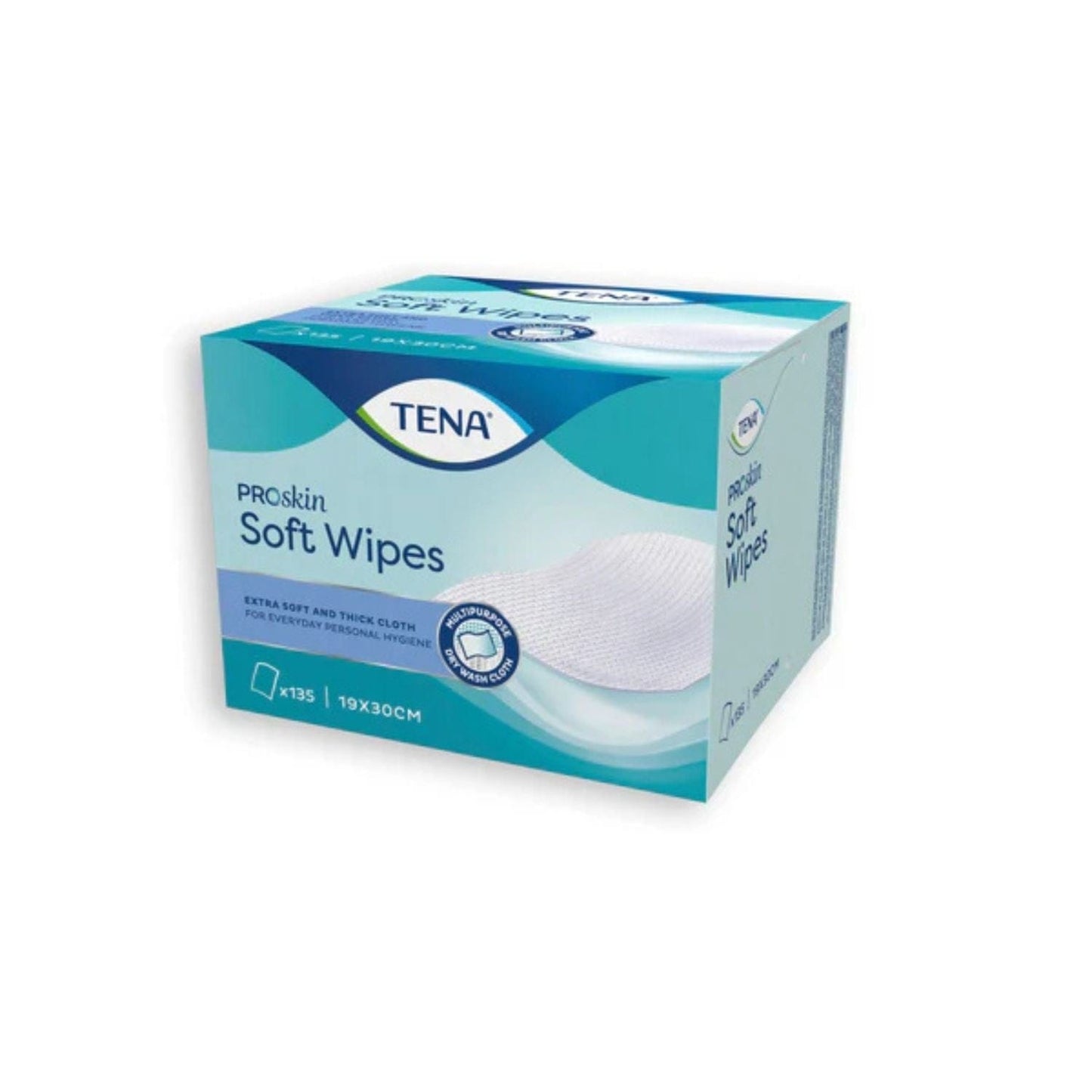 Tena Soft Wipes 19x30cm
