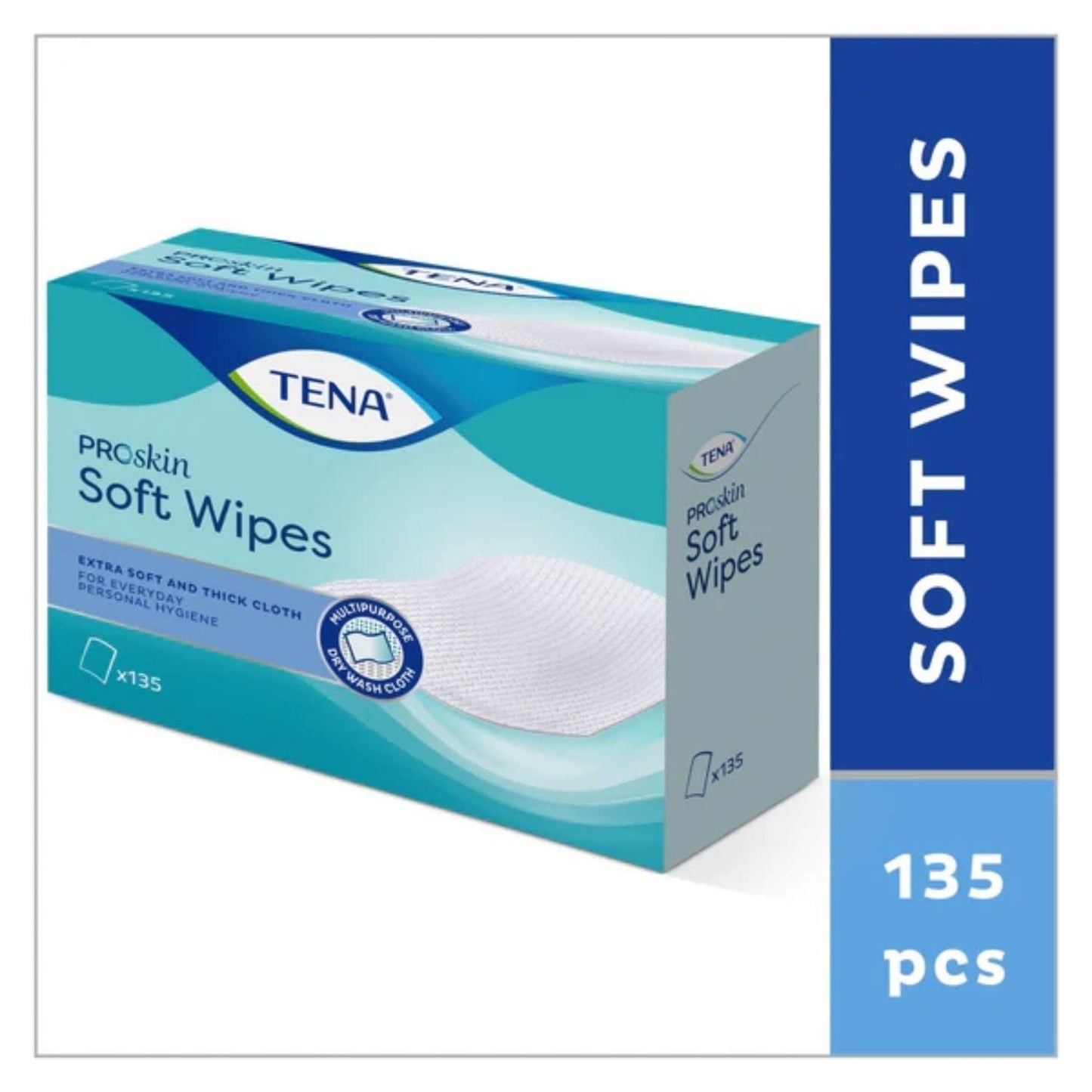 Tena Soft Wipes 19x30cm