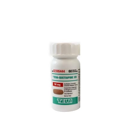Teva Pharma Australia Antipsychotics Tevatiapine XR 50mg Quetiapine Fumarate Extended Release Tablets
