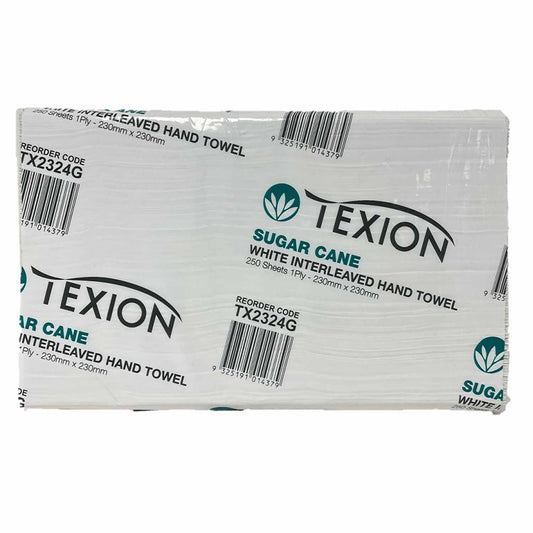 Texion Cleaning & Washroom Supplies Carton of 16 Texion Slimfold Towel 250Sht x 16Pks6
