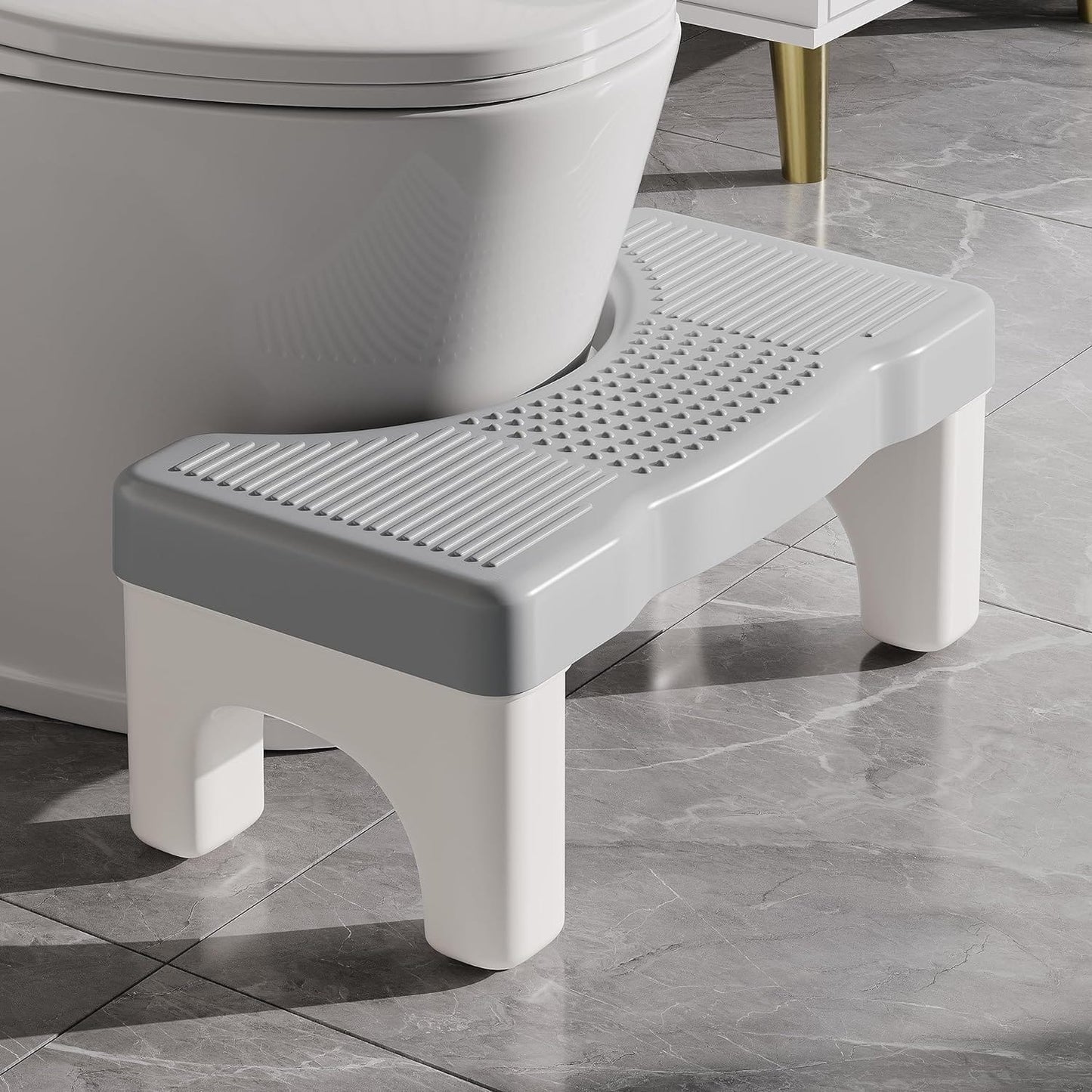 Toilet Poop Stool Squat Adult for Easy Pooping for Bathroom Adults and Kids