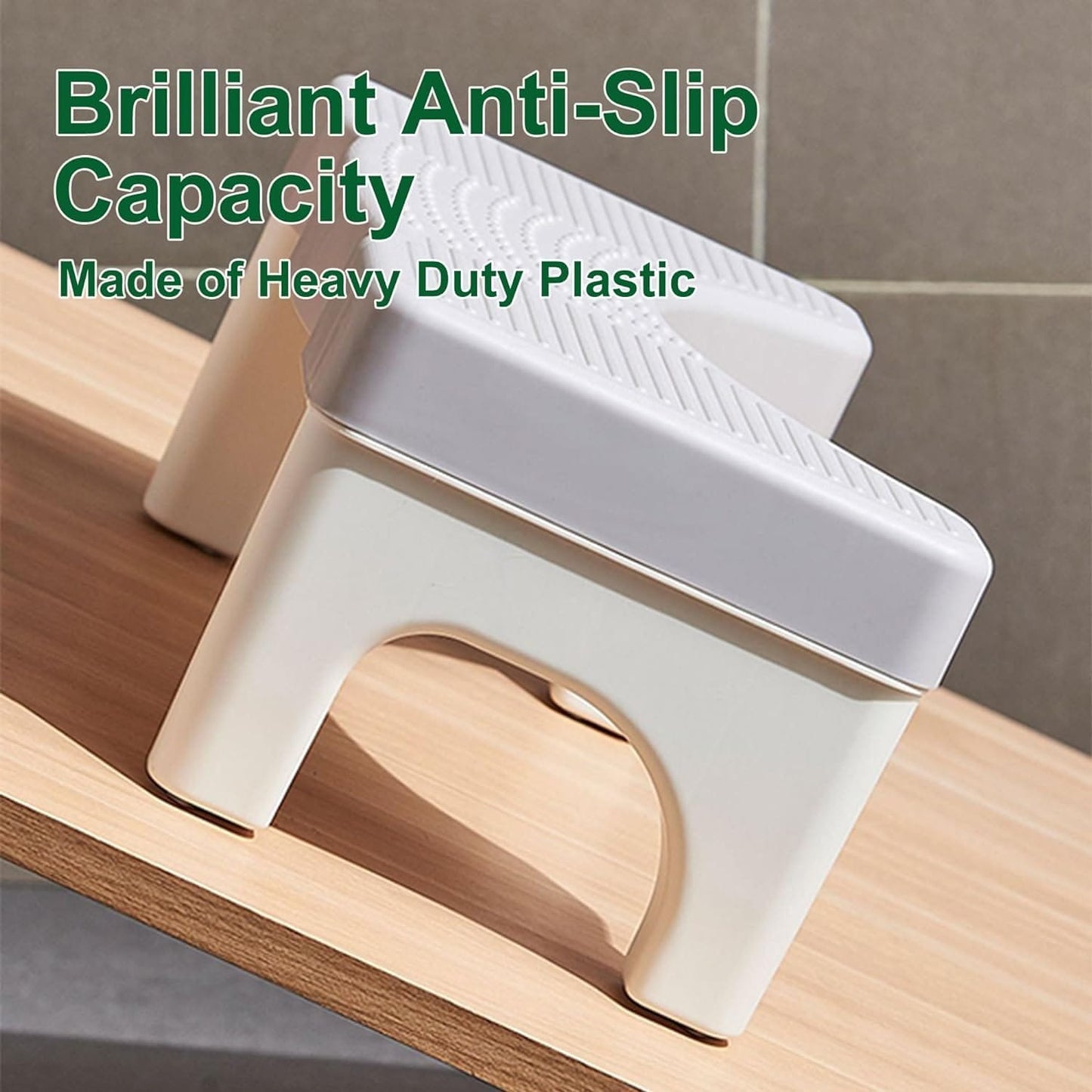 Toilet Poop Stool Squat Adult for Easy Pooping for Bathroom Adults and Kids