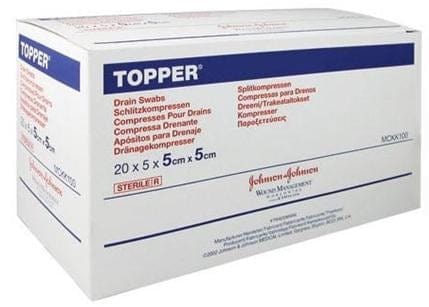 Topper IV Drain Sponges ST 5x5cm (20x5)