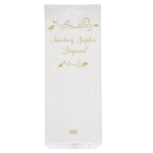 Tork Cleaning & Washroom Supplies Carton of 1000 Tork Botanical Sanitary Napkin Bag