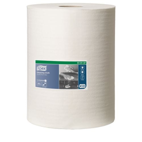 Tork cleaning & washroom supplies Carton of 1 Tork Cleaning Cloth White Combi Roll W1/W2/W3
