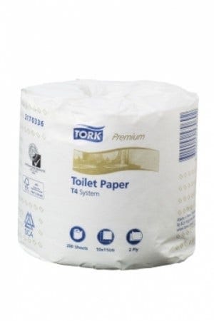 Tork Extra Soft Conventional Toilet Roll Premium Wrapped 2 Ply