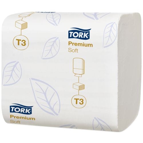 Tork Cleaning & Washroom Supplies Carton of 30 Tork Folded Toilet Paper Advanced 2Ply