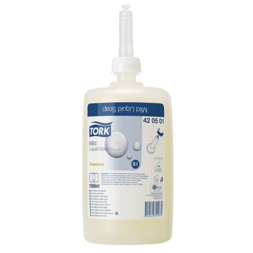 Tork Cleaning & Washroom Supplies Carton of 6 Tork Mild Liquid Soap