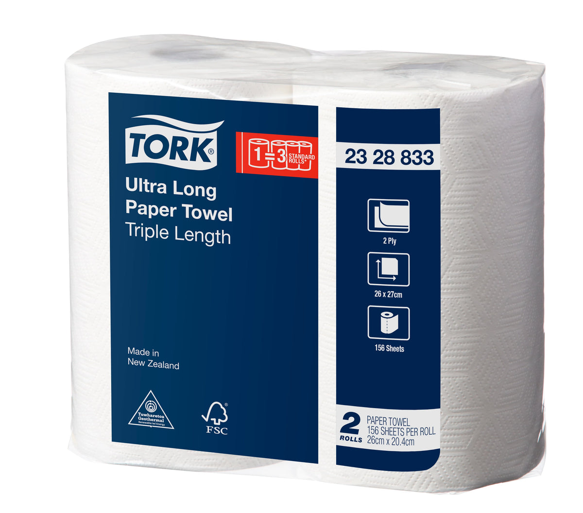 Tork Ultra Long Kitchen Towel Roll Triple Length