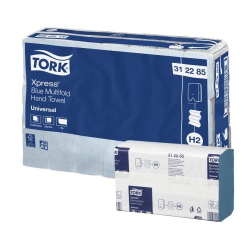 Tork Xpress Blue Multifold Slimline Universal Hand Towel