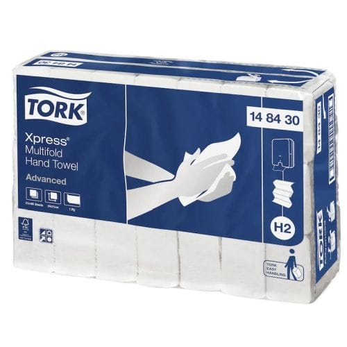 Tork Xprss Multifold Slimline Hand Towel 185 Sheets/Pack