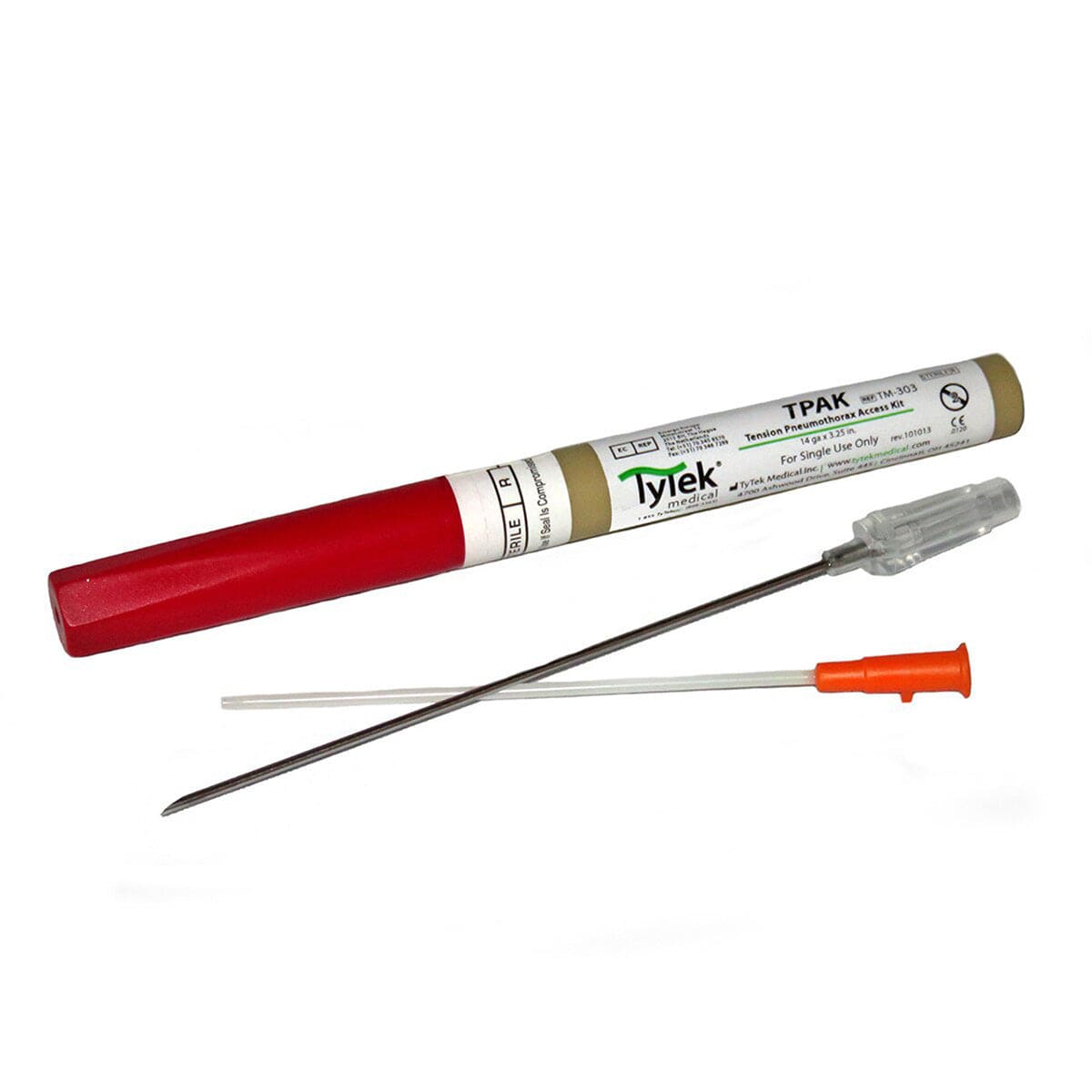 Aero Healthcare TPAK Chest Decompression Needle 14g x 3.25