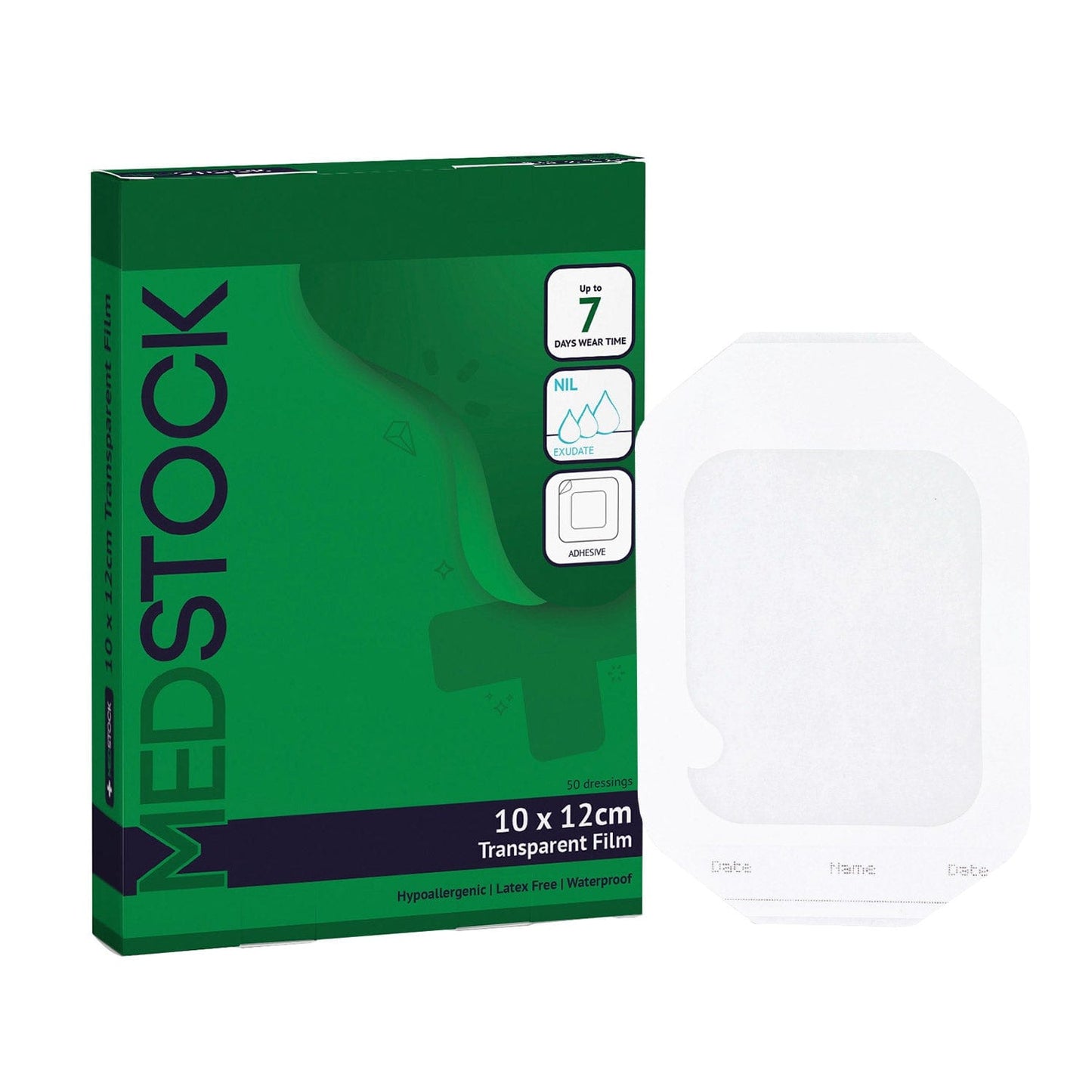Transparent Film Dressing 10cm x 12cm