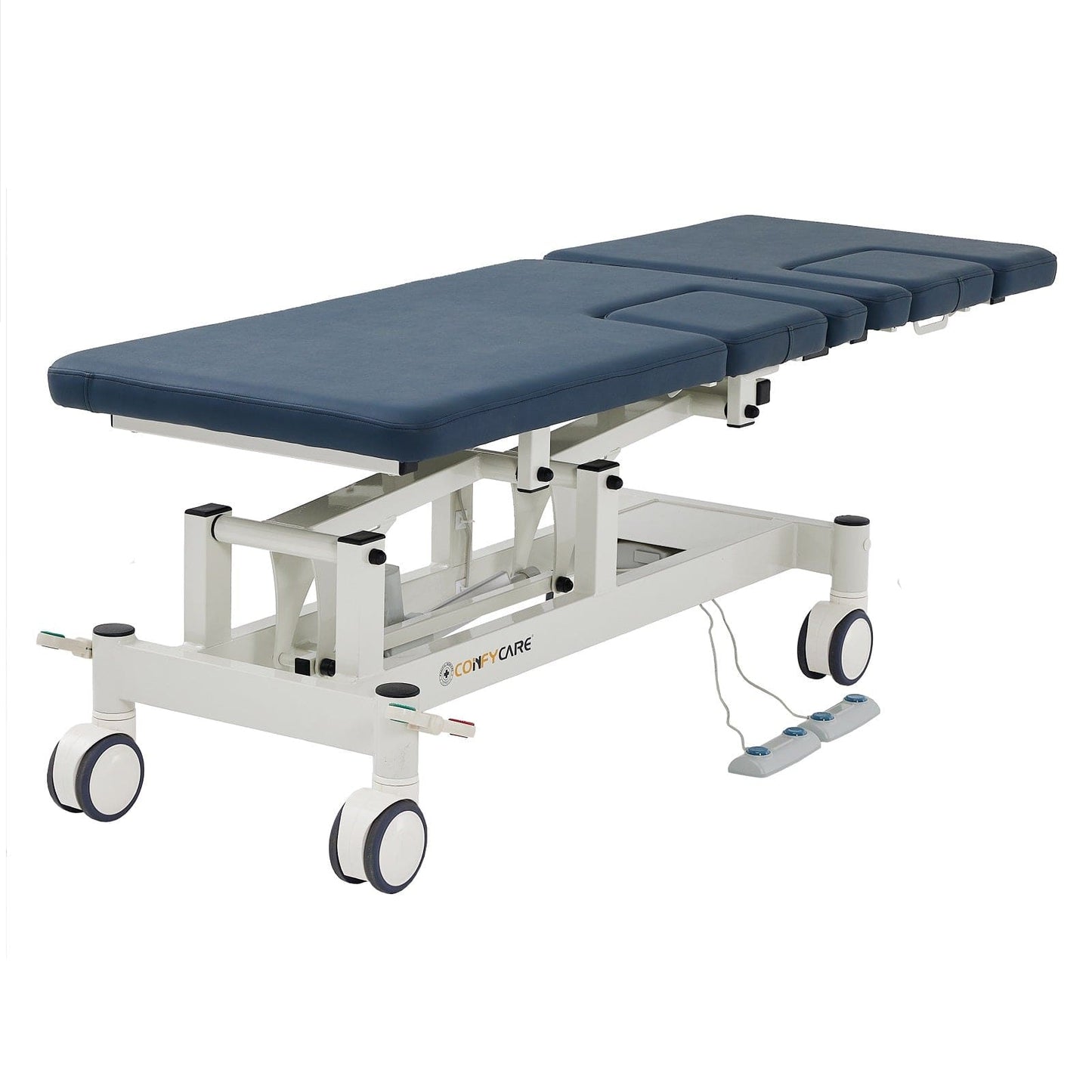 Two Section Cardiology Couch - Navy Blue