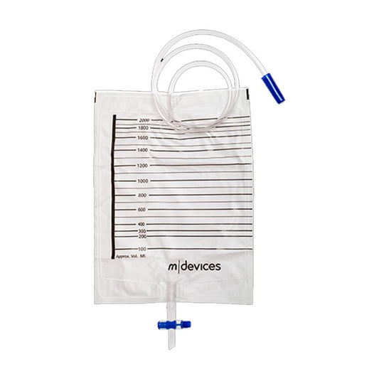 Multigate Urine Bag 2000mL T-Tap 110cm Tubing