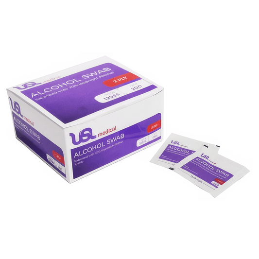 USL Medical Alcohol Swabs USL Alcohol Swabs 2Ply