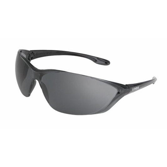 Uvex Hunter Eye Protection Spectacles Grey Anti-Fog Lens Lens Black Arms