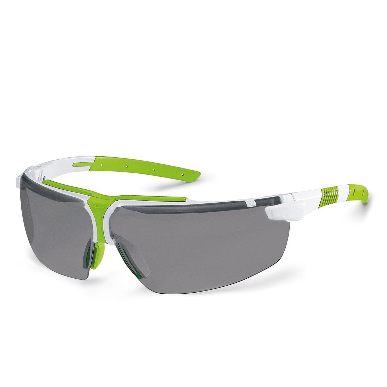 UVEX Safety Glasses Grey / 14% / White/Lime Frame / SV THS UVEX I-3 Eye Protection Spectacles