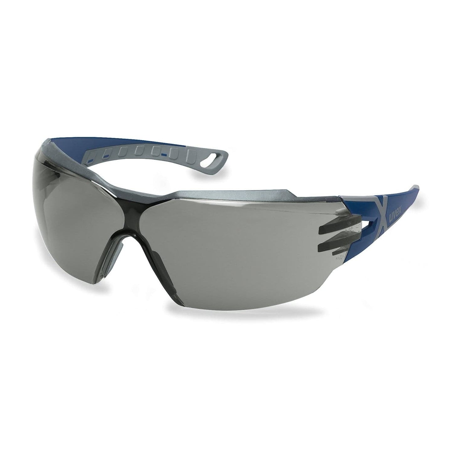 UVEX Safety Glasses Grey / 14% / Blue/Grey Arms / SV Sapphire UVEX Pheos CX2 Eye Protection Spectacles