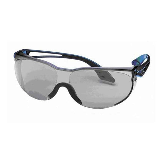 Uvex Skylite Eye Protection Spectacles Grey SV Sapphire Lens Blue Arms