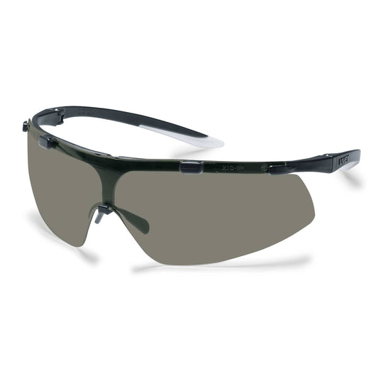 UVEX Safety Glasses Clear / 12% / Black Frame / SV THS UVEX Super Fit Eye Protection Spectacles